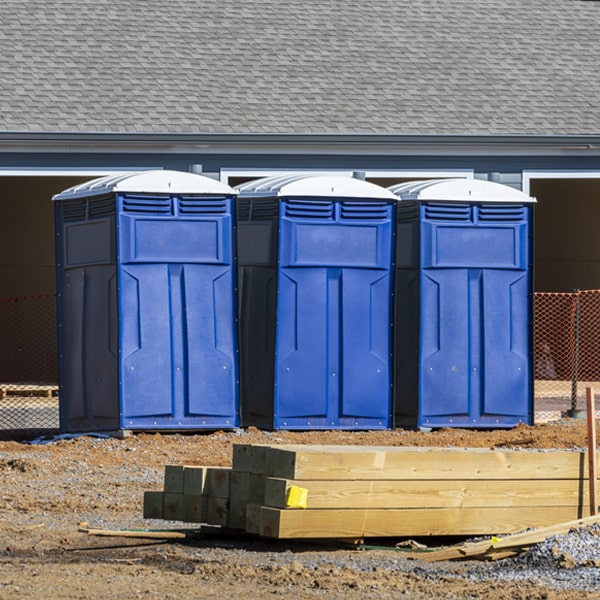 can i customize the exterior of the portable toilets with my event logo or branding in East Tallassee